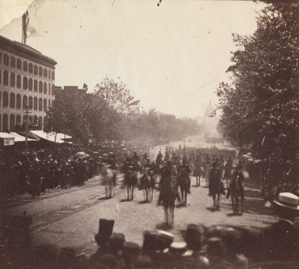 Pennsylvania Avenue. Washington, 1865.