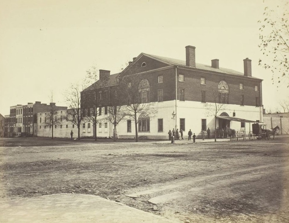 Old Capitol Prison, Washington, 1861.