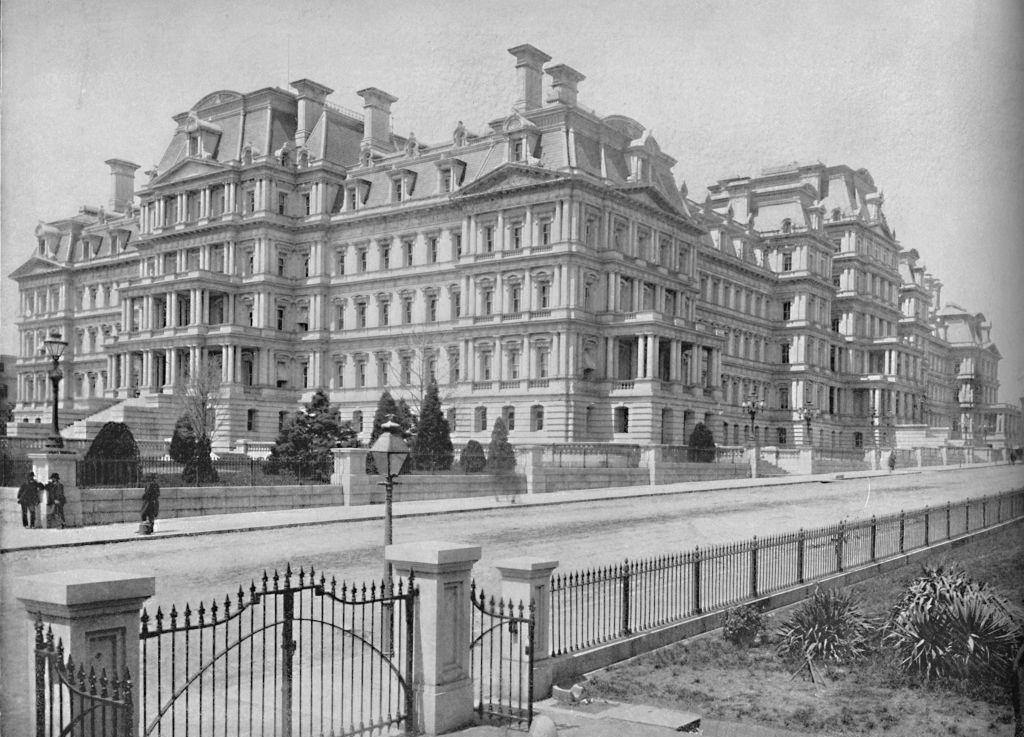 Army and Navy Building, Washington, D.C.', 1897.