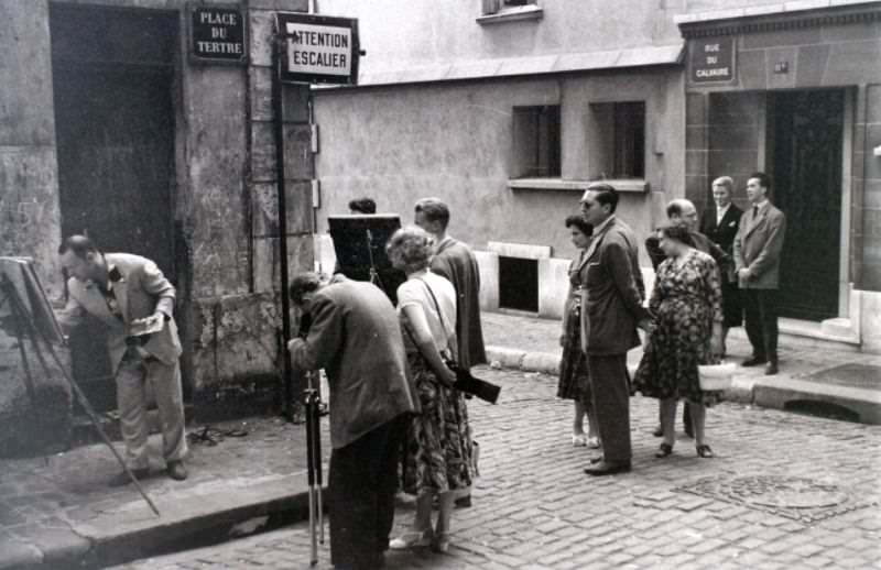 Place du Tertre, 1950s