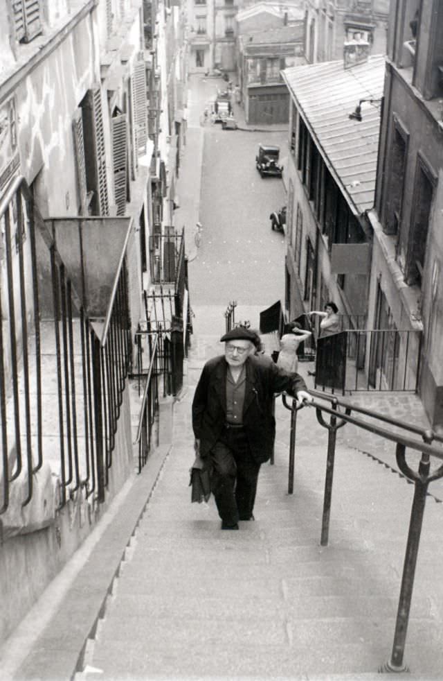 Rue Drevet, 1950s