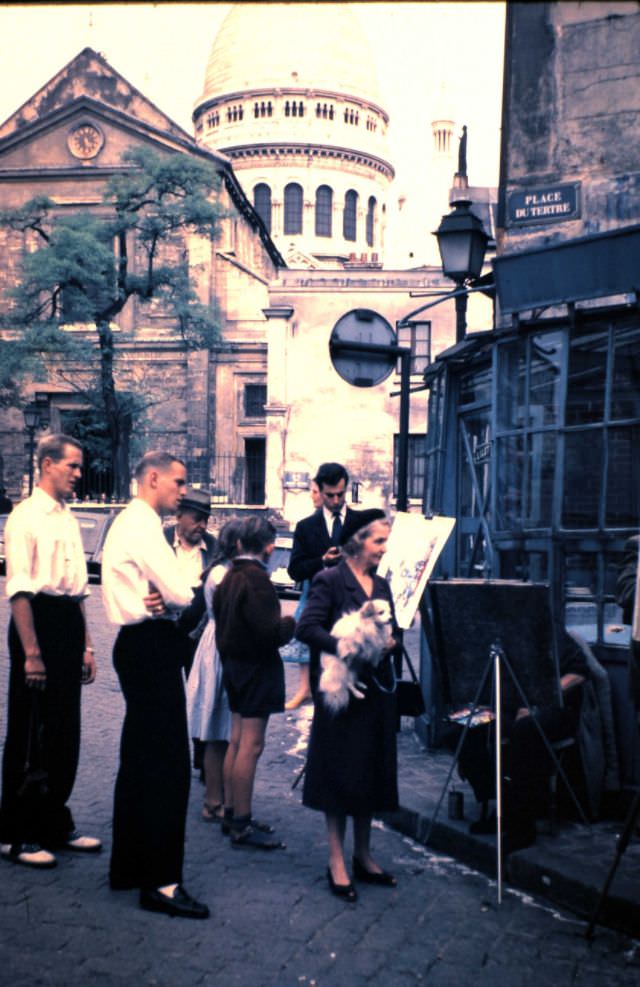 Place du Tertre, 1950s