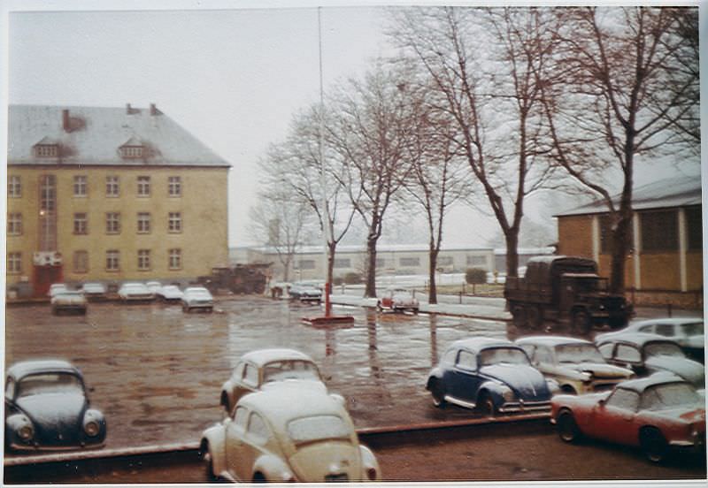 Kornwestheim. Ludendorff Kaserne, Germany, 1972
