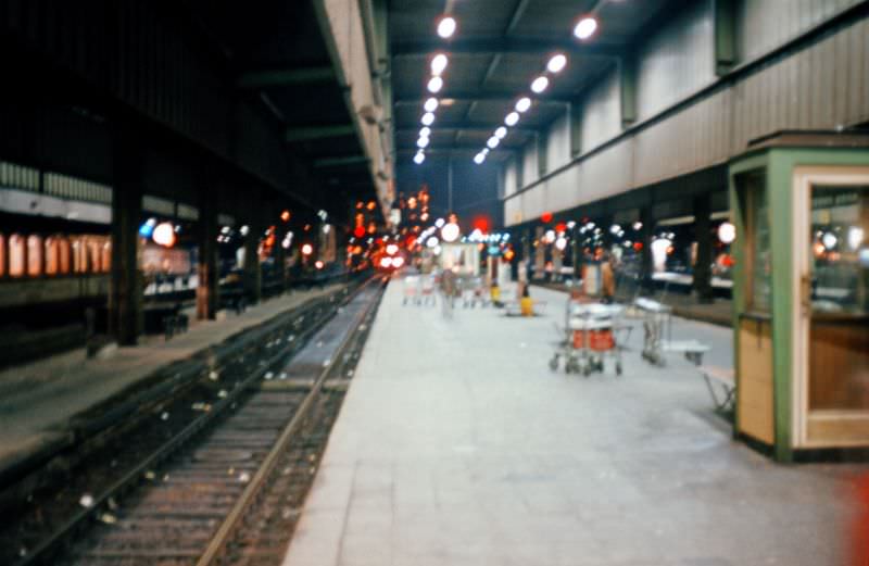 Stuttgart Hauptbahnhof, Germany, 1972