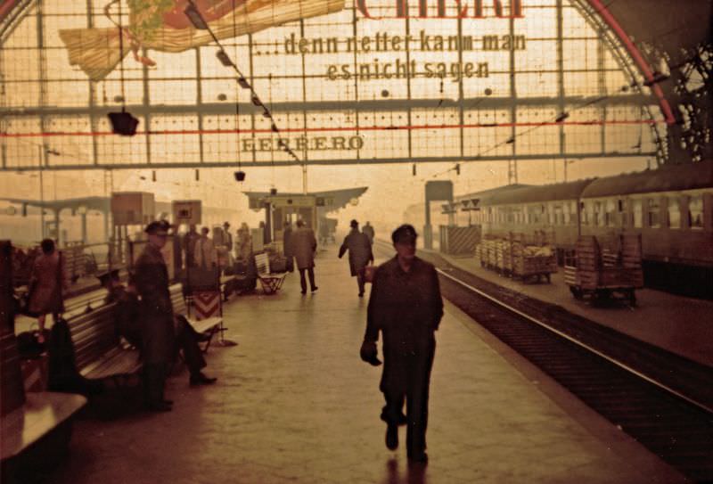 Frankfurt Bahnhof, Germany, 1972