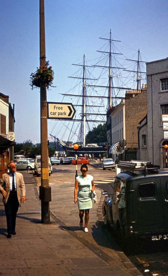 Cutty Sark, London, July 1971