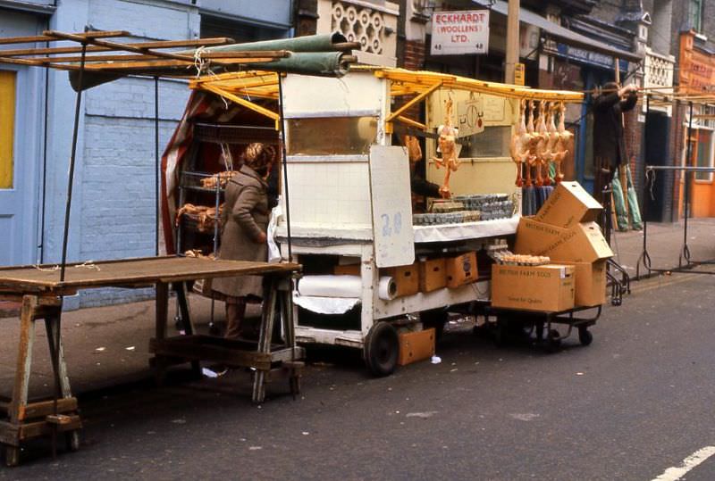 Goulston Street, London, February 1976
