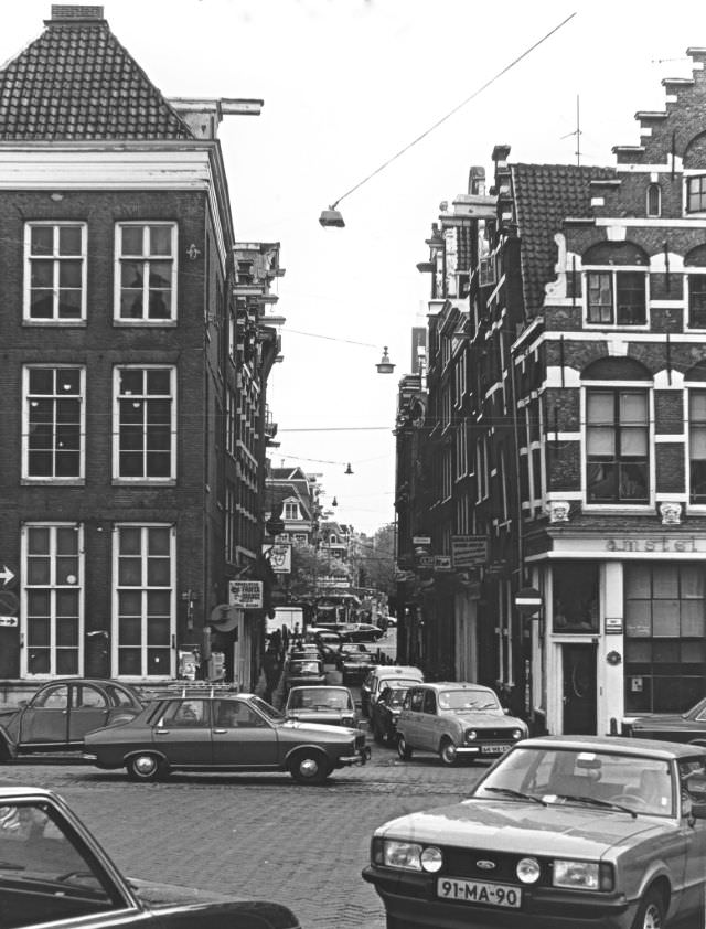 Amsterdam street scenes, 1970s