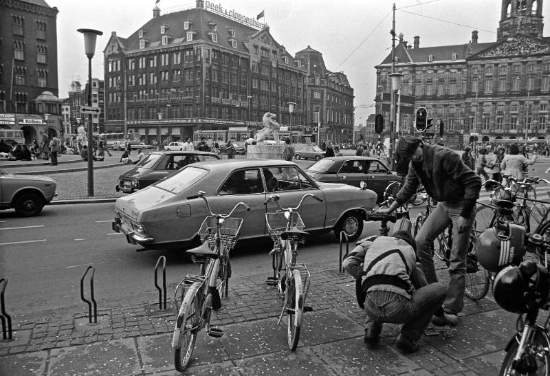 Amsterdam street scenes, 1970s