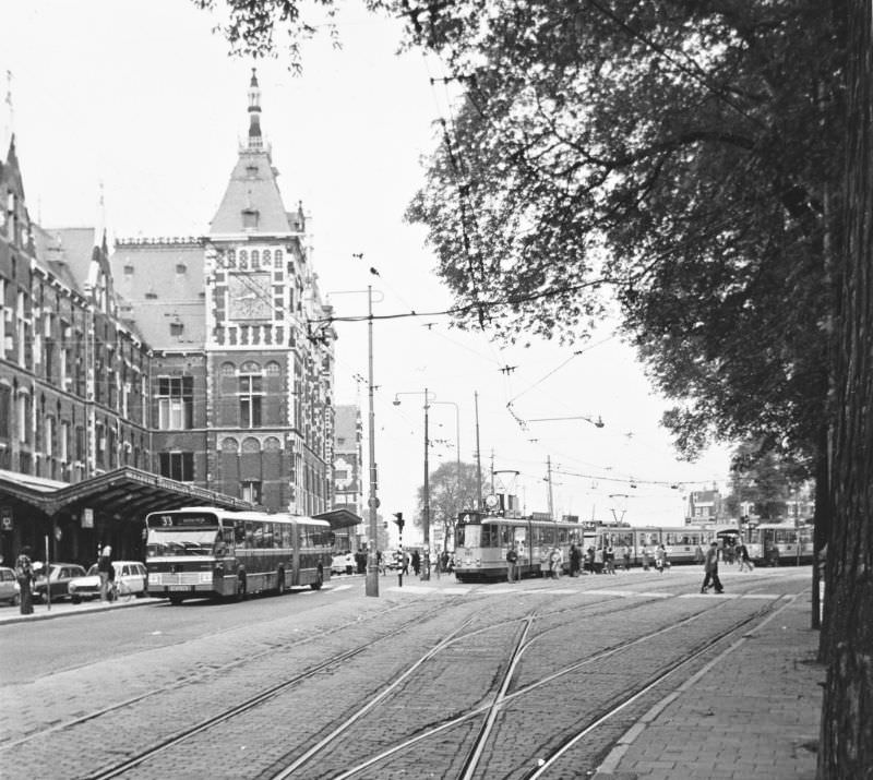 Amsterdam tram, 1970s