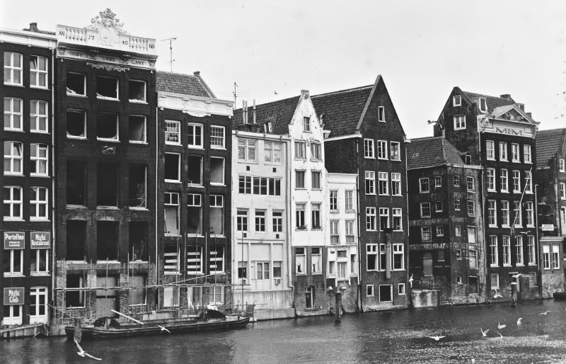Building renovation, Amsterdam, 1970s