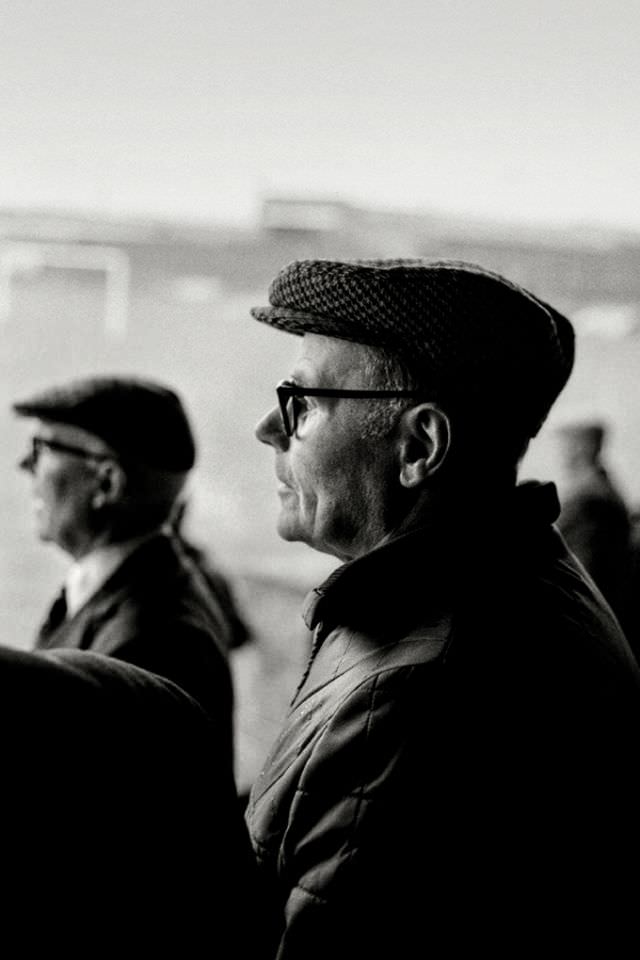 Spectators, Ashington AFC, Portland Park, 1977