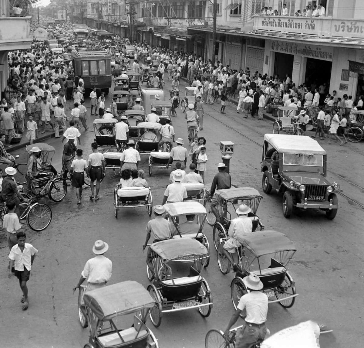 What Bangkok, Thailand looked like in the 1950s Through These Fascinating Vintage Photos