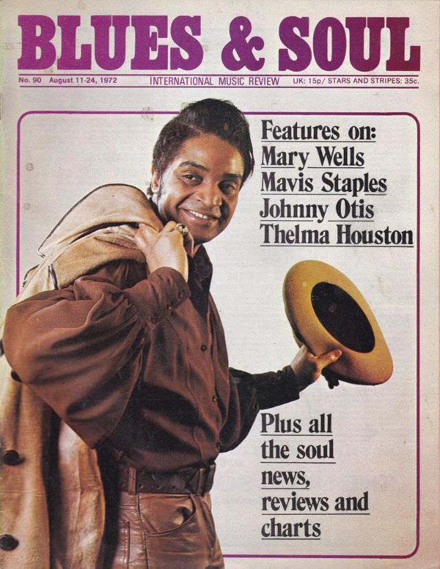 Jackie Wilson, August 11-24, 1972