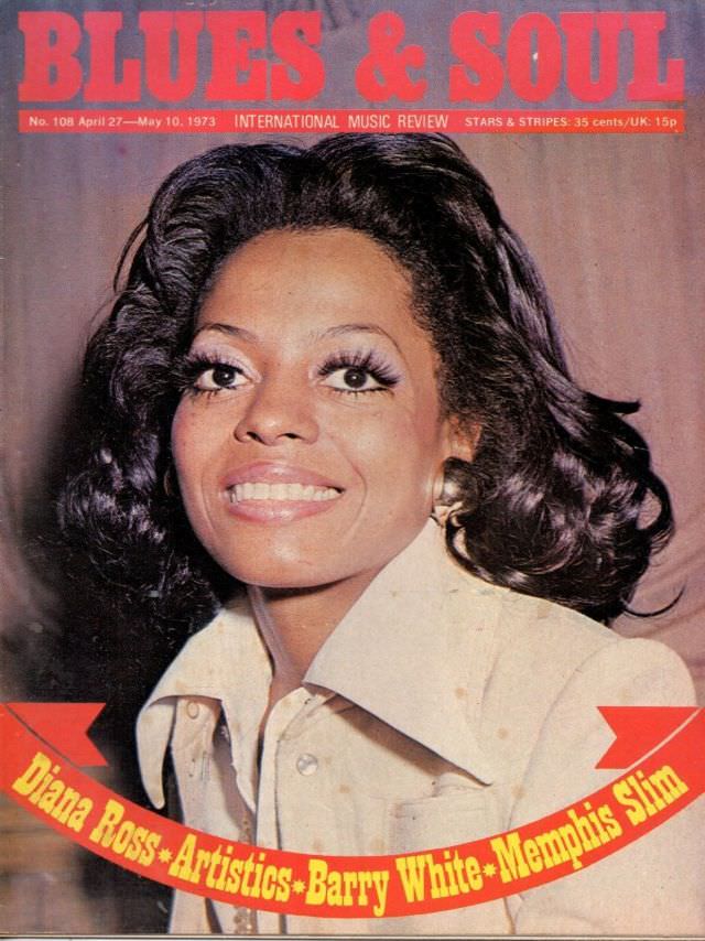 Diana Ross, April 27-May 10, 1973