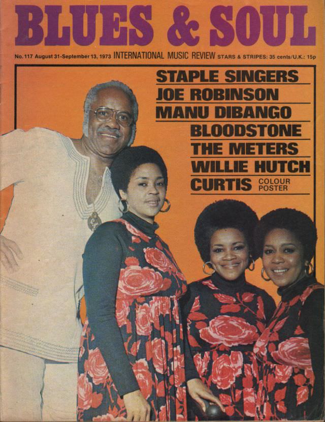 The Staple Singers, August 31-September 13, 1973