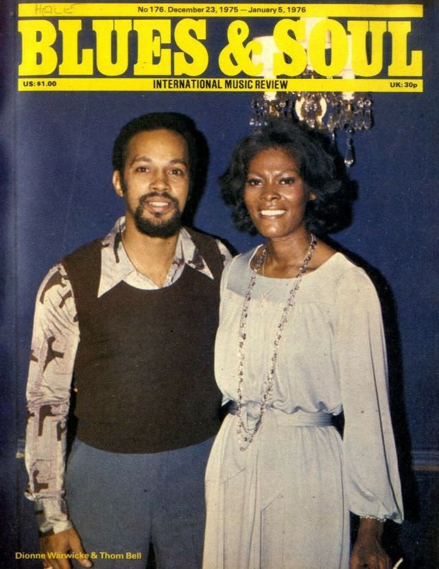 Dionne Warwick and Thom Bell, December 23, 1975-January 5, 1976