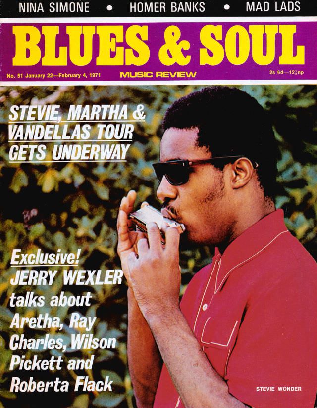 Stevie Wonder, January 22-February 4, 1971
