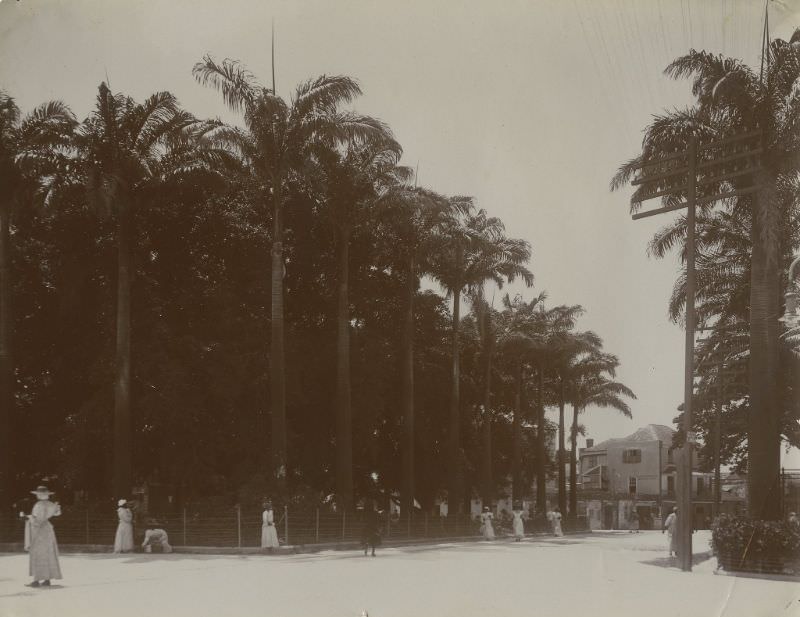 Jubilee Gardens, Bridgetown, 1880s