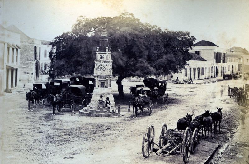Montefiore Drinking Fountain, Beckwith Place, 1870s