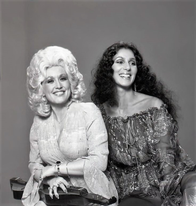Fabulous Cher and Dolly Parton on the Cher...Special Show, 1978