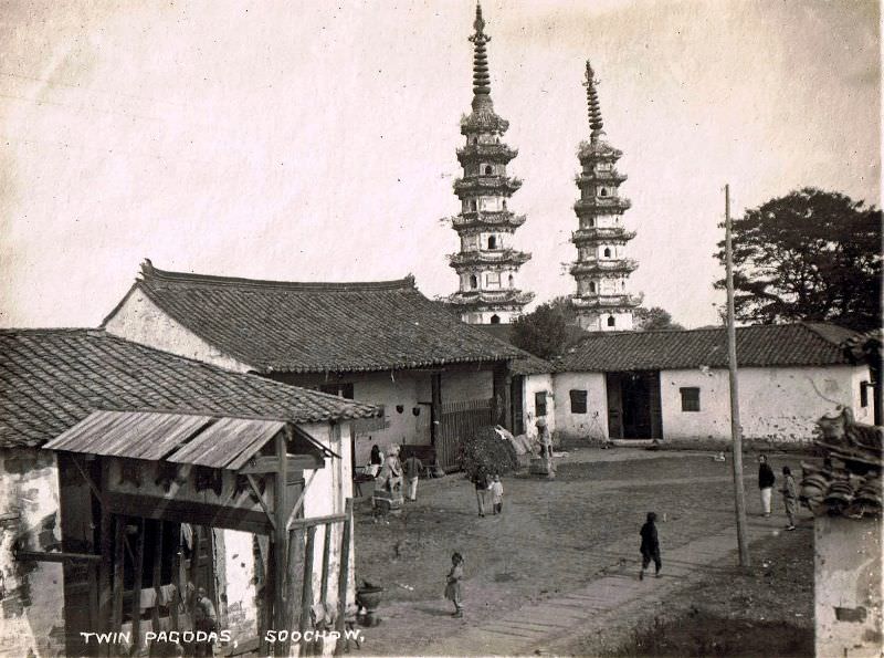 Twin Pagodas, Suzhou