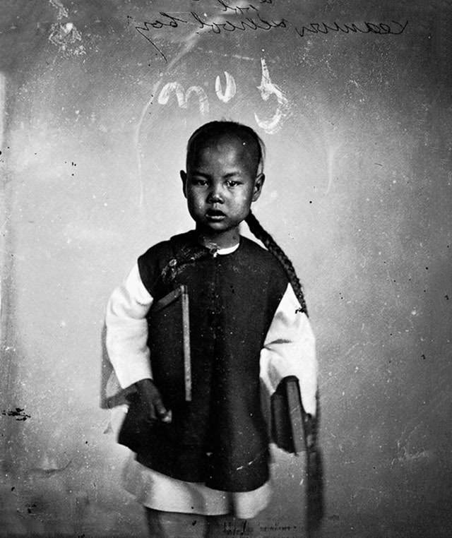 A Cantonese Schoolboy, Guangzhou, Guangdong, 1869