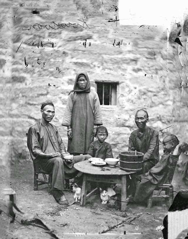 A Cantonese Family of Kowloon, Hong Kong, 1869