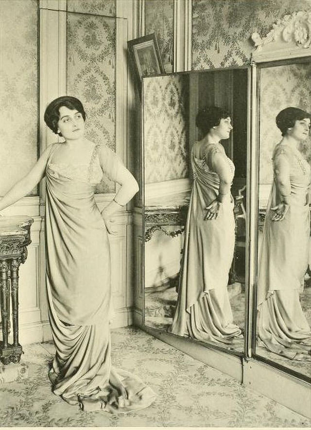 Edwardian Paris Fashion Houses: Stunning Photos of Beautiful Ladies in Tailor Stores in the 1910s