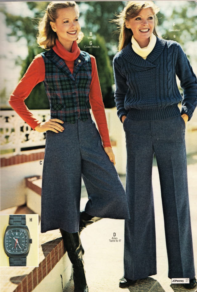 Gaucho Pants of the 1970s: The 18th Century Style that Gained ...