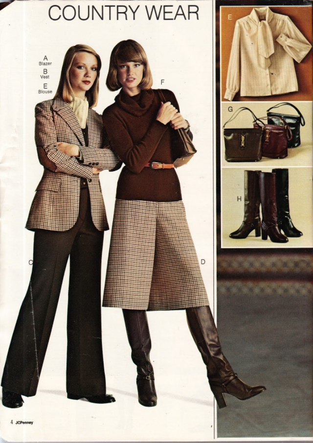 Gaucho Pants of the 1970s: The 18th Century Style that Gained Popularity in the early 1970s and Faded