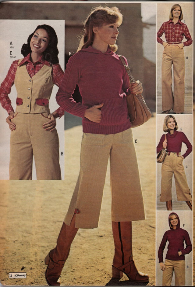 Gaucho Pants of the 1970s: The 18th Century Style that Gained Popularity in the early 1970s and Faded