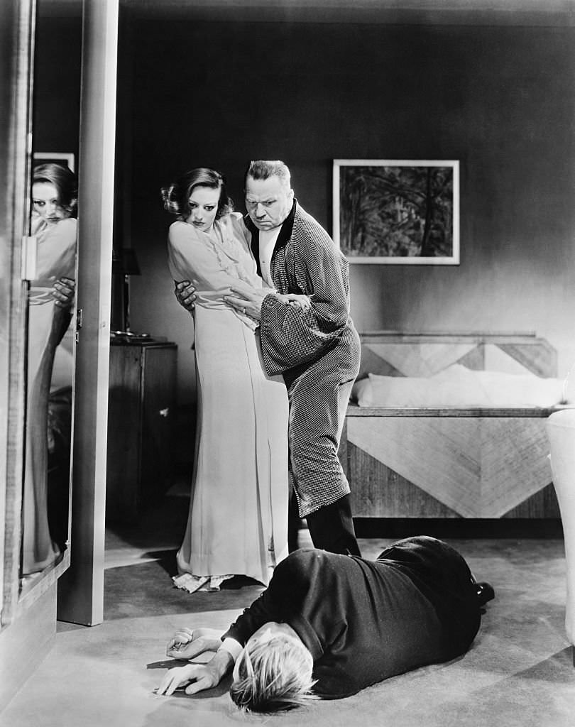 Joan Crawford and Wallace Beery in Grand Hotel, 1932