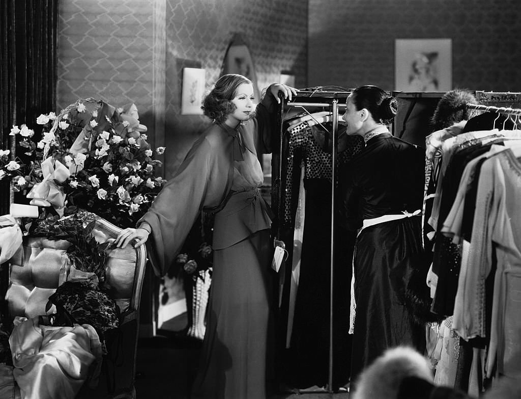 Greta Garbo and Rafaela Ottiano  in the 1932 film Grand Hotel.