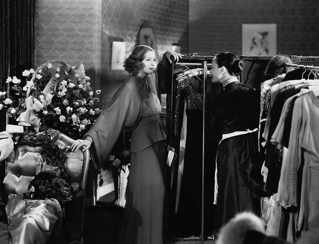 Greta Garbo and Rafaela Ottiano in the 1932 film Grand Hotel.