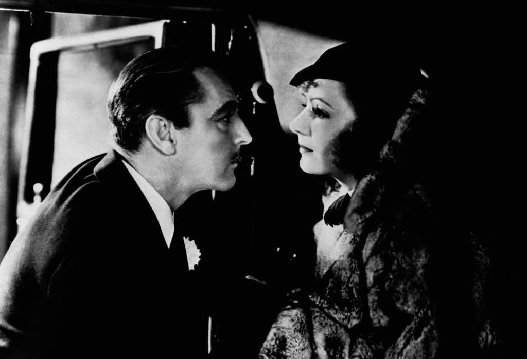 John Barrymore and Greta Garbo in 'Grand Hotel', 1932