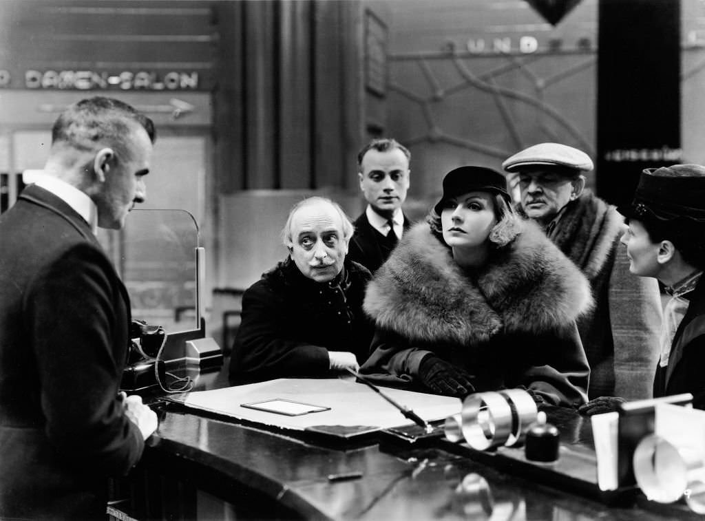 A scene from 'Grand Hotel', 1932