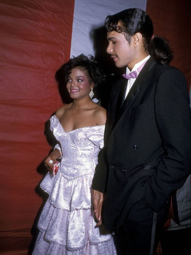 Fabulous Photos of Janet Jackson and James DeBarge Wedding, 1958