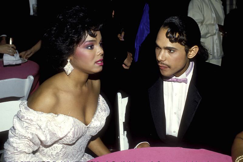 Fabulous Photos of Janet Jackson and James DeBarge Wedding, 1958