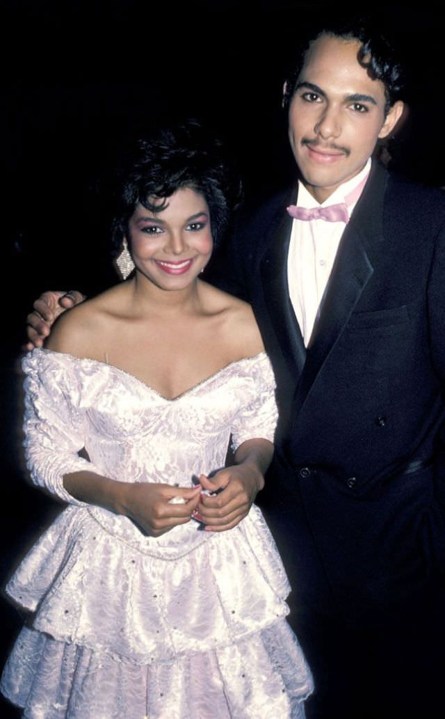 Fabulous Photos of Janet Jackson and James DeBarge Wedding, 1958