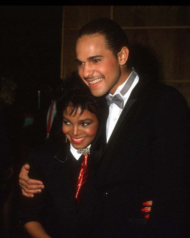 Fabulous Photos of Janet Jackson and James DeBarge Wedding, 1958