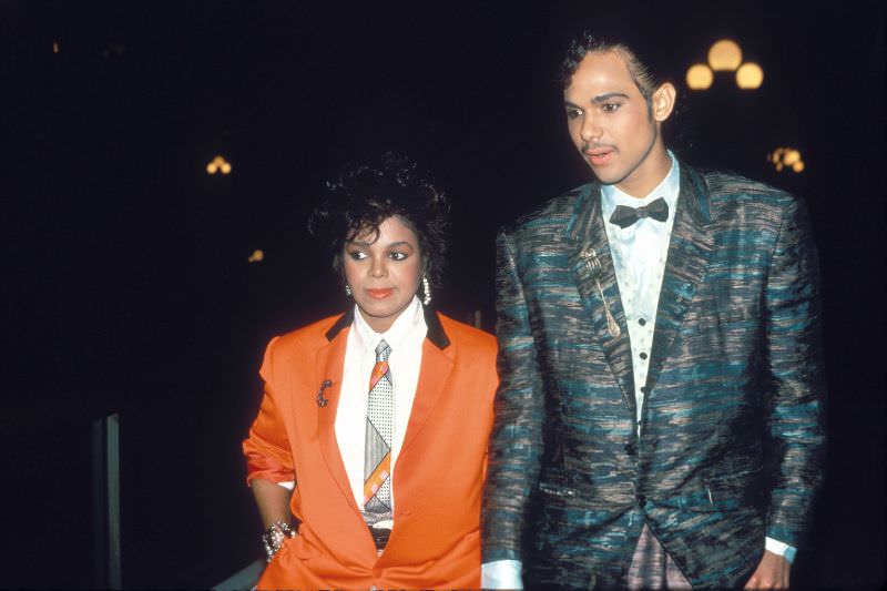 Fabulous Photos of Janet Jackson and James DeBarge Wedding, 1958