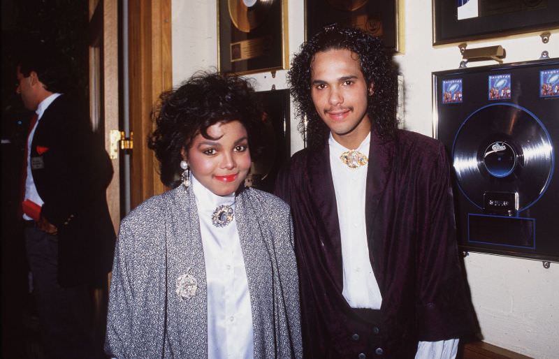 Fabulous Photos of Janet Jackson and James DeBarge Wedding, 1958