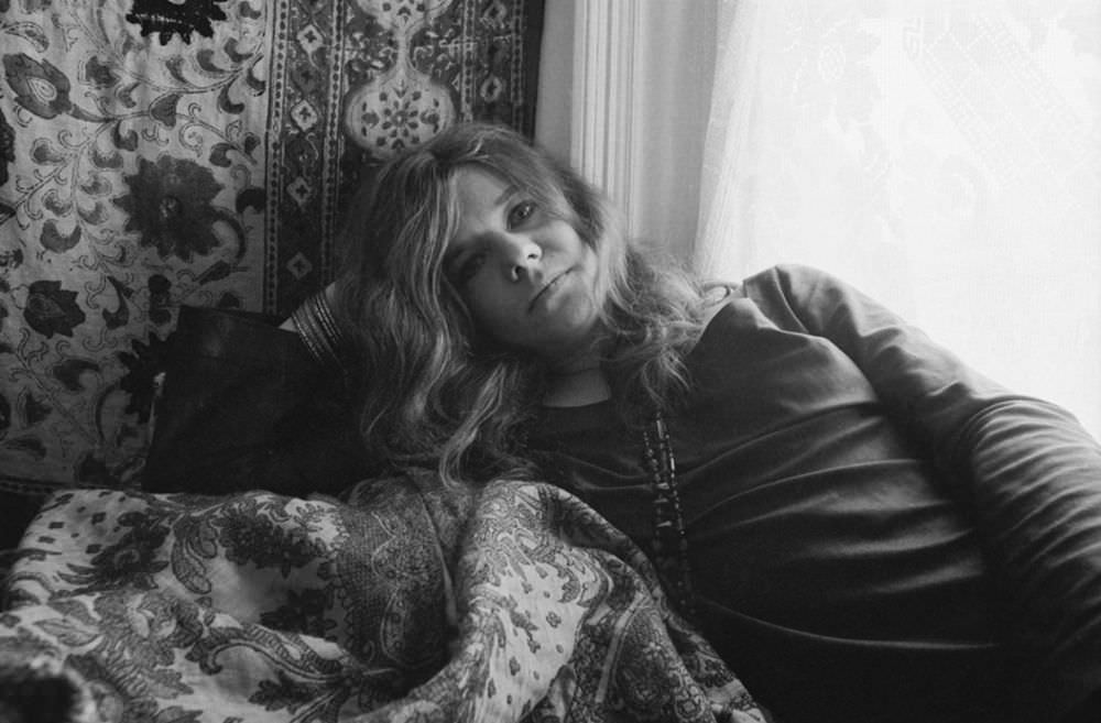 Janis Joplin at her House in Haight-Ashbury, San Francisco, November 1967