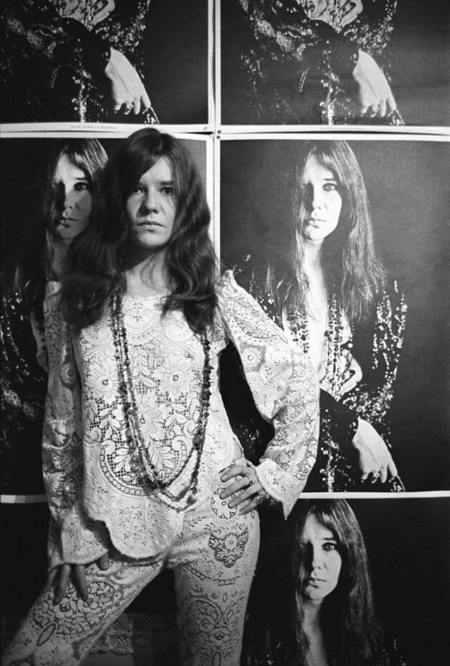 Janis Joplin at her House in Haight-Ashbury, San Francisco, November 1967