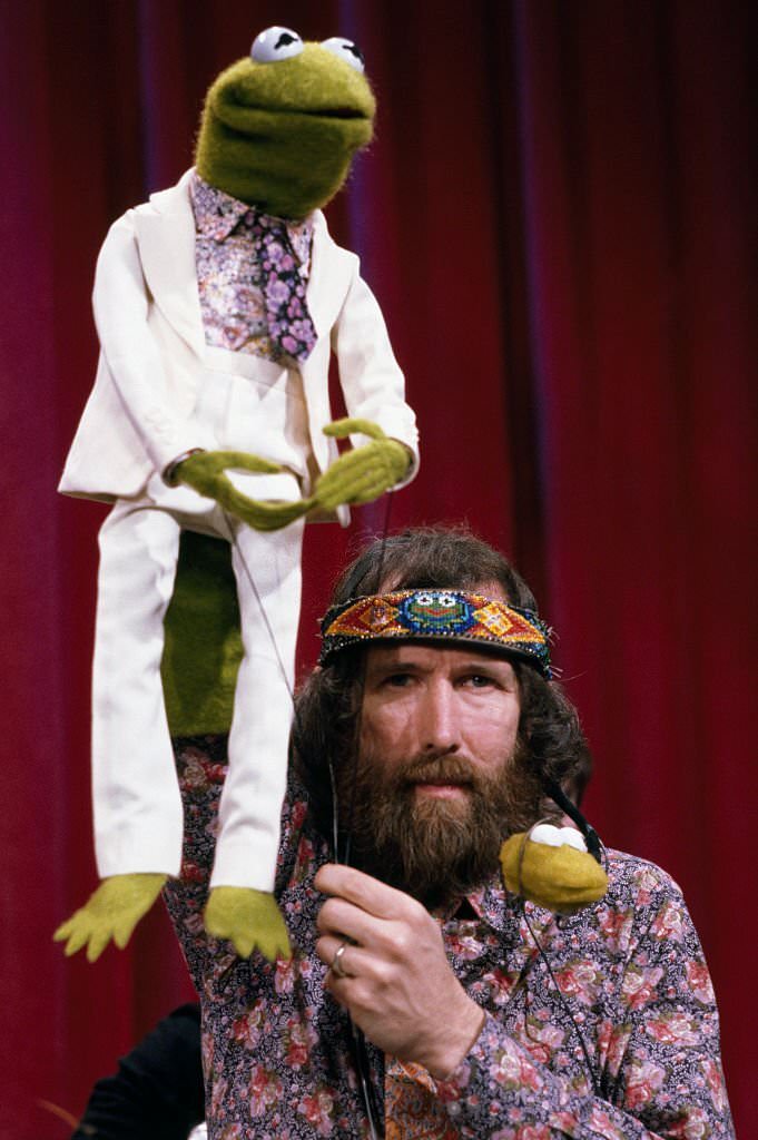 Jim Henson is the creator and producer of the television program The Muppet Show, staring Kermit the Frog.