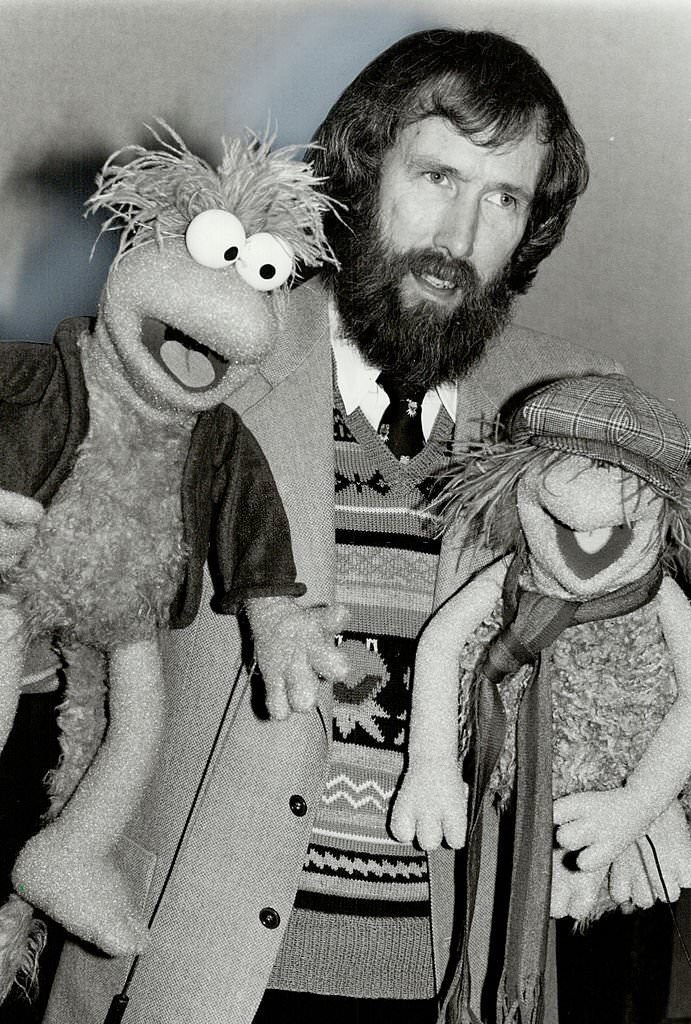Jim Henson introduces two key Fraggle characters; Gobo (left) and Boober. New series will be made in Toronto with the CBC and aired in January, 1983.
