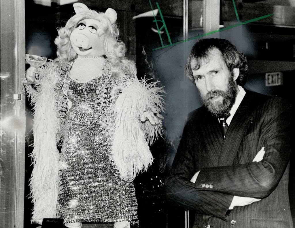 The lady's always in charge: Muppet creator Jim Henson visited with Miss Piggy at the Ontario scienc