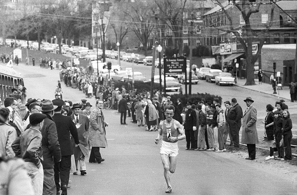 Finland Antti Viskari (4) in action during race.