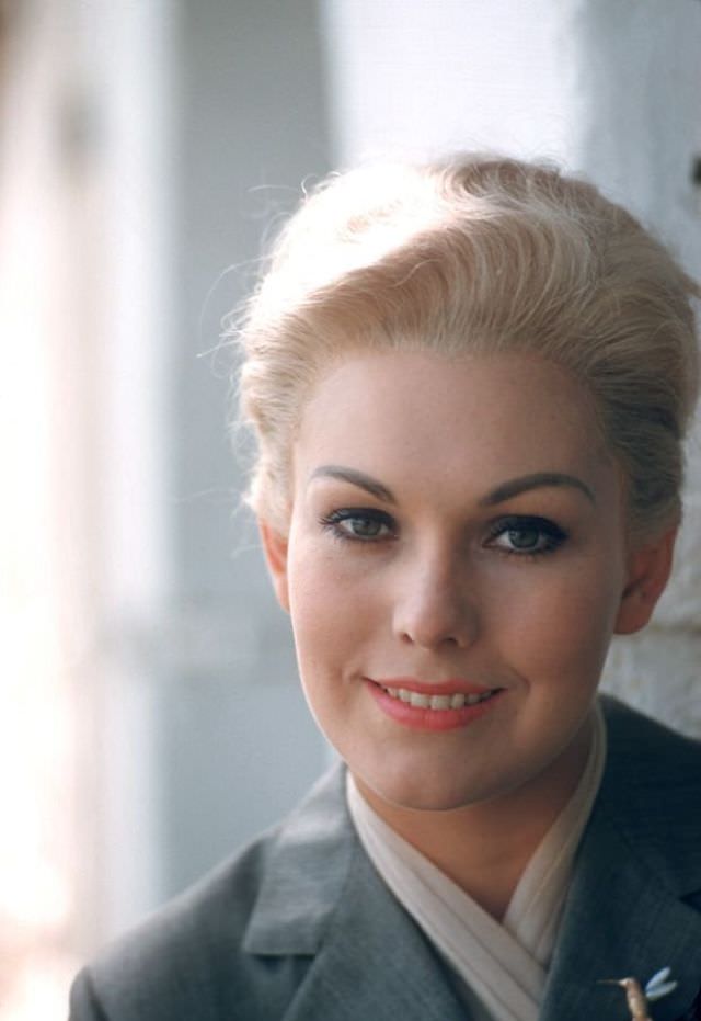 Beautiful Kim Novak during the Filming of 'Vertigo (1958)'